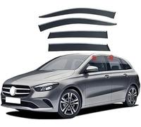 YPJHMXQXQ Wind Deflectors For Mercedes Benz B-Class W247 2020+, Window visor Tinted in Channel Fitment Sun Visors/Rain Shield/Wind Shield