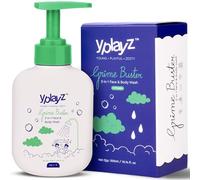 YplayZ Grime Buster 2 In 1 Face & Body Wash for Kids 4+ Yrs | Tear Free & Moisturizing Body Wash With Beetroot, Strawberry & Cucumber Extracts|Nourishing Dry Skin |Hydrating Skincare For Kids | 300ml