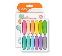 YPLUS Peanut Crayons for Toddlers, Macaron 12 Colors Non-Toxic for Kids Ages 2-4, Easy to Hold Washable, Coloring Art Supplies Toys