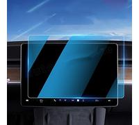 YPLVWSOYQ Auto Switch Mouldings Compatible With Tesla FOR Model Y 2021 2022 2023 Car Navigation Screen Tempered Protector 15" Touchscreen Protect Film(Blu ray)