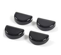 YPLVWSOYQ Compatible With Land For Rover For Discovery 3/4 2004 2015 2016 Air Outlet Adjustment Rod Decorative Cover Trim ABS Interior Accessories 4 Pcs Car Air Vent Cover Trim(Piano black)