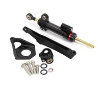 YPLVWSOYQ Directional Dampers Compatible With For YZF600 For YZF-R6 2003 2004 2005 Motorcycles Steering Stabilize Damper Bracket Mount Kit Motorcycle Accessories(Black,D)