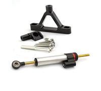 YPLVWSOYQ Directional Dampers Compatible With NINJA For ZX6R 2007 2008 Motorcycle Steering Damper Stabilizer Bracket Dampers Mount Support Kit(I)