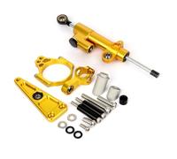 YPLVWSOYQ Directional Dampers Compatible With X-ADV750 2017 2018 2019 2020 Motorcycle Adjustable Damper Kit Steering Stabilizer Bracket Mounting Absorber Stabilizer(F)