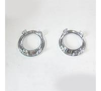 YPLVWSOYQ Fog Light Grill Panel Compatible With Mazda 3 2014 2015 2016 BM Front Bumper Grille Fog Lamp Cover Chrome Sliver Car Accessories 50C11 50C12(Left and right)