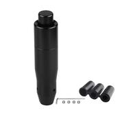 YPLVWSOYQ Gear Shifter Knob Head Automatic Shift Knob Metal Car Shifting Push Button Aluminum Shifter Lever Handle Long Stick Gear Head Most Auto Transmissio