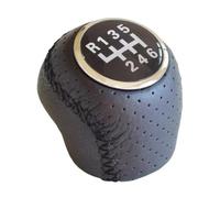 YPLVWSOYQ Gear Shifter Knob Head Compatible with Fiat for Punto for EVO 2006-2012 Car Manual 5 6 Speed Covered Gear Shift Knob Stick Lever Handball