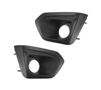 YPLVWSOYQ Honeycomb mesh grille Compatible With Subaru For Impreza 2012 2013 2014 2pcs Car Front Fog Light Cap Hood Lid Bezel Lamp Frame Cover Foglight Foglamp Chrome Trim(Matte Black)