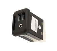 YPLVWSOYQ USB Port Adapter Compatible With GMC For Sierra 2014 2015 For Yukon For XL 2015 2016 2017 2018 2019 2020 Auxiliary Interface Dual USB Card Slots 22990883