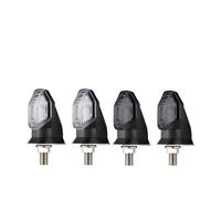 YPMGRWLSN Indicators 8mm Motorcycle LED Turn Signal Indicator Lights 12V Amber Arrow Flasher Blinker For Wave 110i