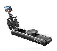 YPOO Magnetic Rowing Machine, Foldable Rowing Machine for Home Use with 16 Resistance Settings, Quiet Slide Rail, 350lbs Capacity