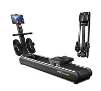 YPOO Rowing Machines, Magnetic Rowing Machines for Home Gym | 16 Levels Resistance Rowing Machine Foldable with Dual Slide Rail, 350lb Folding Rowing Machine with LCD Display Seat Cushion