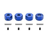 YPREWY 12mm Couplers Black For Improved Grip And Wheel Clamp Remote Control Vehicles Wheel Clamp Remote Control Car Modification Parts