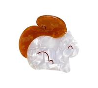 YPREWY Acetate Acid Hair Claw Clip Lovely Cartoon Jaw Clip Animal Theme Hair Clamp Women Teens Ponytail Holder for Hairstyle