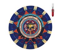 YPREWY Astrological Divination Mat Board Dowsing Pendulums NonSlip Rubber Surfaces For Tarots Enthusiasts Tellings