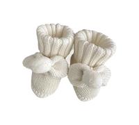 YPREWY Baby Booties Newborn First Walkers Soft Baby Shoes Warm Knitted Crib Shoes For Toddler Crochet Infant Sock 0-6 Months Newborn Photo Prop Socks