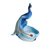 YPREWY Ceramic Fleshy Plant Container Peafowl Planter Flowerpot Ornament For Plant Cactuses Container Home Balcony Decors Peafowl Resin Flower Pot