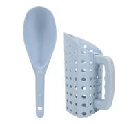 YPREWY Digging Tool Sand Sifter And Shovel Set For Beach Treasure Hunters With Easy Grip Handle For Adult Children Fun Sand Sifter For The