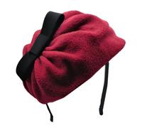 YPREWY Elegant Fascinator Hat Headband Bowknot Handmade Hair Accessories for Women Headband Headpiece 1920s Trend Art