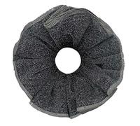 YPREWY Glittered Dark Hair Rope Hair Bun Scrunchies Elastic Hair Rope Hair Scrunchy Vintage HairBands Female