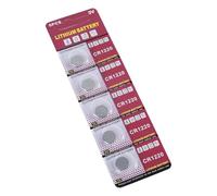 YPREWY Multipacks CR1220 Lithium Button Cells 3V Power Sources CR1220 3V Lithium Coin Battery for Electronic Devices Gadgets Button Cell Batteries