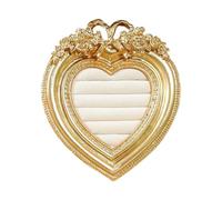 YPREWY Multipurpose Golden Resin Earring Holder Jewelry Organizers Photo Frame Display For Retail Display Multi Functional Resin Jewelry Organizers Tray