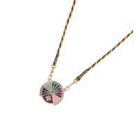 YPREWY Mystical Tarot Spinner Pendant Necklace With Adjustable Chain For Occult Jewelry Everyday Wear Mystic Pendant Necklace