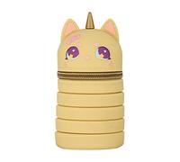 YPREWY Retractable Pen Bag Waterproof Silicone for Case Large Capacity Box Holder for Kid Student School H Pencil Pouch for Boys Women Pencil Case Handheld Pen Organizer Bag