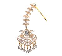 YPREWY Rhinestones Crystal Hair Clip Jewelry Bridal Modern Blingbling Water Drop Jewelry Bride Wedding Party