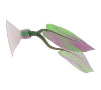 YPREWY Water Plant Leaves for Fish Tanks Aquarium Decorations Beautiful Appearance Artificial Plant Leaves Multicolored
