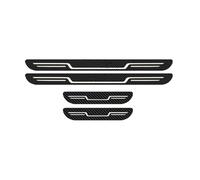 YPSBBHD Car Door Sill Protector, Compatible with Scion xA xB xD iA iM iQ, Anti Scratch Welcome Pedal Protect Trim Cover Auto Accessories, Carbon Fiber Look