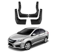 YPSBBHD Car Mud Flaps Fender Splash Guards, Compatible with Honda City 2015-2020, Splashproof Exterior Accessories for Car Wheel Protector