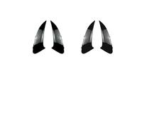 YPSBBHD Compatible with Benz CLA C118 X118 CLA200 AMG 2020+, 2PCS Rear Bumper Spoiler Side Canard Air Vent Cover,Glossy Black