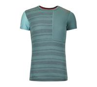 Ortovox 185 Rock'N'Wool Short Sleeve - Merino shirt - Women's Arctic Grey L