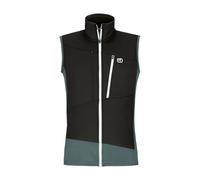 YPSILANTI FLEECE GRID VEST M - C: dark arctic grey- T: M
