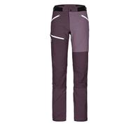 YPSILANTI WESTALPEN SOFTSHELL PANTS W - C: dark berry- T: XS