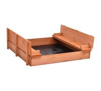 ypsilanti wooden sandbox in natural