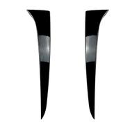YPSQQHD 2 Pcs Compatible with Skoda KAMIQ, Rear Window Side Spoiler Wing Lip Body Kits Tuning Accessories ABS Black
