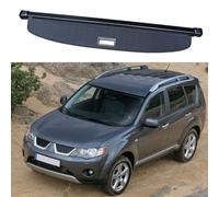 YPSQQHD Trunk Luggage Shield Organizer, Compatible with Mitsubishi Outlander 2002-2007, Car Retractable Curtain Deck Lid Tray Security Shielding Shade