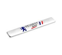 YPSWYYXC 2 Pcs Metal Car Badge Sticker for Peugeot Gt 208 2008 308 3008 408 4008 508 5008, Emblem Decal Stylish Car Accessories