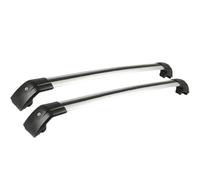 YPSWYYXC 2PCS Car Roof Cross Bars for Audi Q4 e-tron 5dr SUV 2021-2025, Aluminum Automotive Rack Anti theft Lockable Top Luggage Carrier Rails Accessories,Silver Black