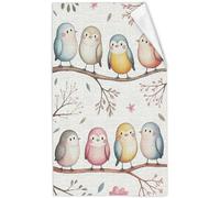 Ypthriline Bird on Branch Blanket, Healing Style Microfiber Flannel Throw Blanket, Comfortable Soft Fluffy and Warm, Blankets for Beds, Sofas and Recliners, 150×200 CM