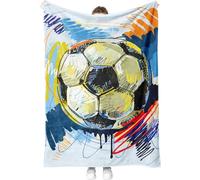 Ypthriline Gaming Culture Symbols Blanket, Black Microfiber Flannel Throw Blanket, Comfortable Soft Fluffy and Warm, Blankets for Beds, Sofas and Recliners, 230×270 CM