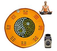 ypuxil Infrared Heating Pad, Gossip Natural Jade & Tourmaline Stones Heating Pad for Pain, Smart Controller with Adjustable Temperature,Small Pro 45x45cm,102 Jade Stones