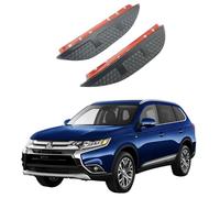 YPWWPXQ Car Rear View Mirror Rain Cover for Mitsubishi Outlander MK3 2013-2021, Thickened Carbon Fiber Texture,Car Side Mirror Rain Eyebrow