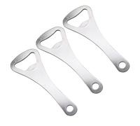 YPYMOD 3 PCS Bottle Openers, Beer Bottle Opener, Bottle Opener Personalised Bar Accessories for Home Pub Outdoor Stainless Steel