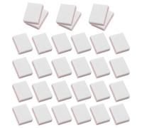 YPYMOD 30 PCS Nail Buffer Blocks, Professional Nail Sanding Blocks, Buffer Sanding Block Nail Art Tool for Salon Home Use, Gel Natural Nails (White)