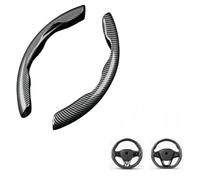YPZHGS 2 Pcs Steering Wheel Covers for Toyota Rav4 RAV 4 Hybrid limited prime se 2002-2019 2020 2021, Steering Wheel Cover Carbon Fiber Wear-Resistant Auto Parts