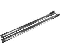 YPZJJBLD Car Side Skirts for Nissan Altima 2012-2024, Rocker Panels - Aluminum Alloy Frame + Rubber Padding (2000LB Load Capacity, Weatherproof Design),White (Carbon Fiber)