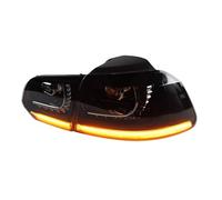 YPZJJBLD LED Tail Light for Car - Premium Replacement Tail Lamp with Bright Illumination, for VW Golf Mk6/A6, Shock-Resistant & Long-Lasting,B-Black-Right